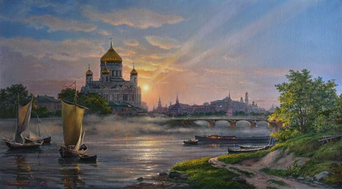 “Рассвет над Москвой” - фото 5381