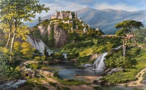 "Замок в горах (улучшенный вариант)"